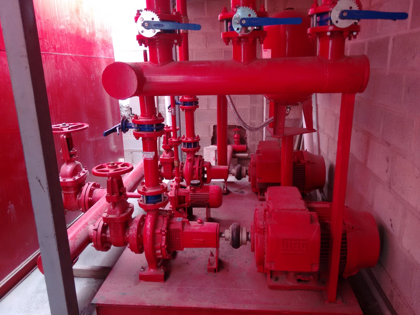 Reforma de Warehouse para Hub Logístico - Sistema de Prevención de Incendios